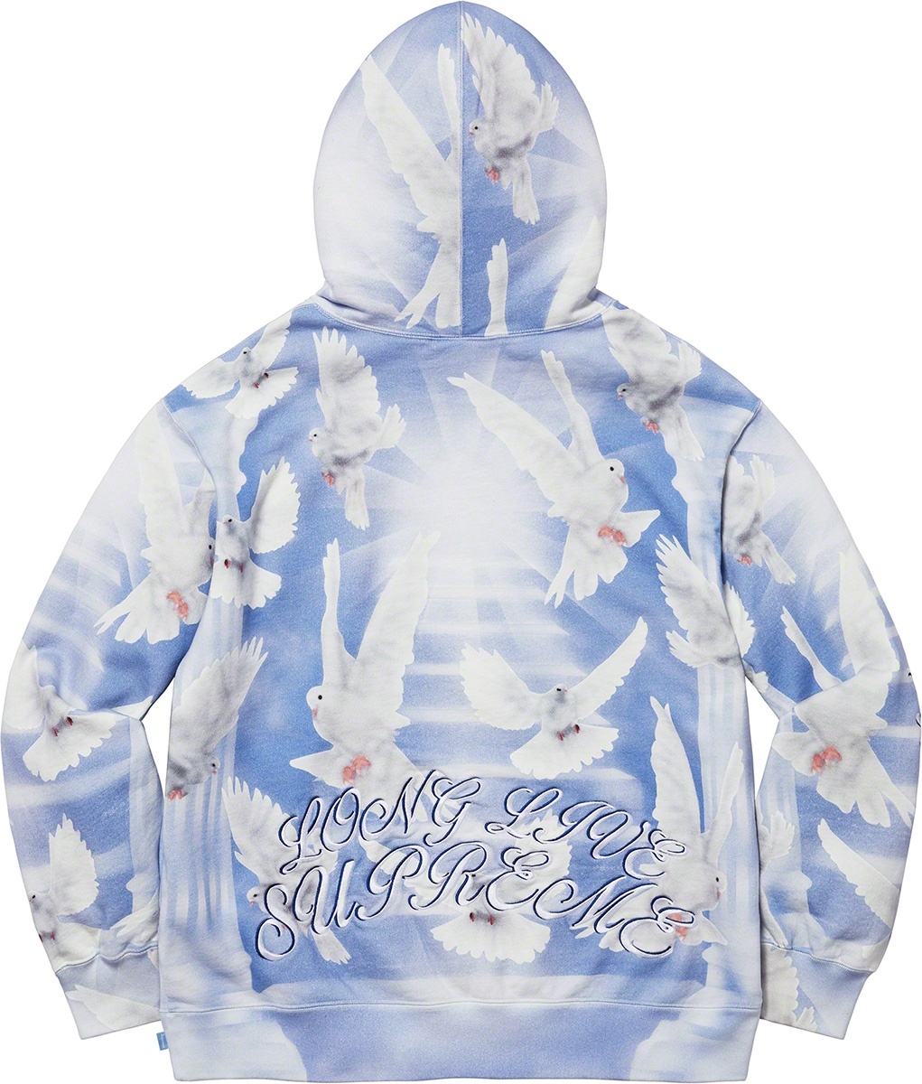 Doves Hooded Sweatshirt view 6